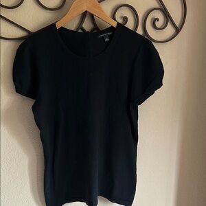 Banana Republic Black Short Sleeve Sweater